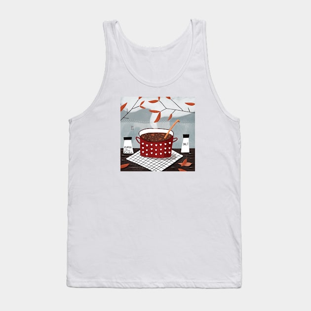 Veggie soup Tank Top by marikadoodles